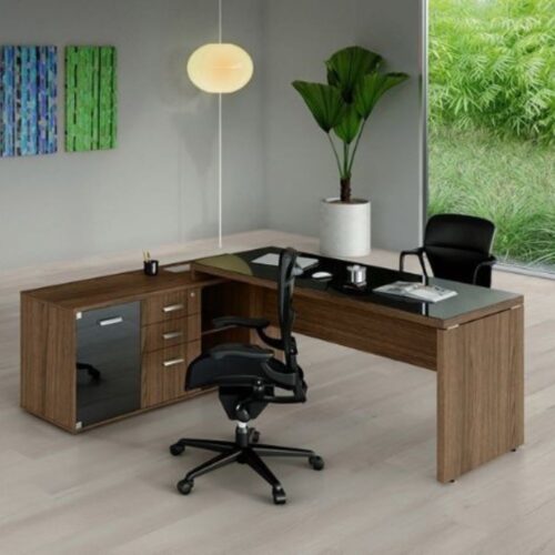 Mesa Diretiva c/ Armário Pedestal