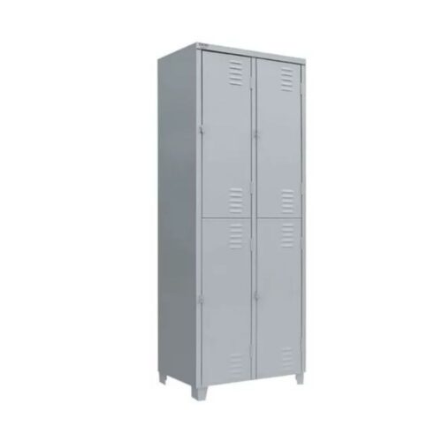 Roupeiro de Aço 4 Portas c/Pitão p/cadeado