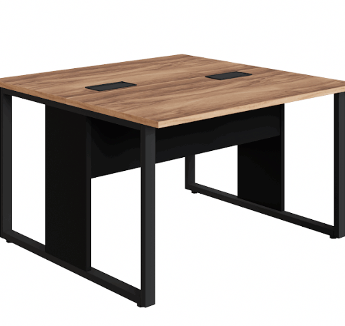 Plataforma Dupla Pé Quadro 1,20m Nogal