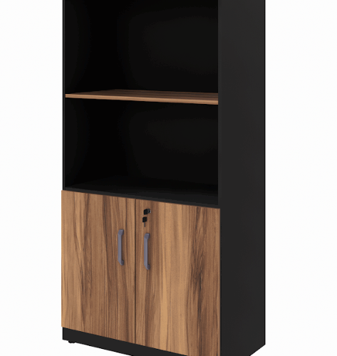 Armário Estante Nogal