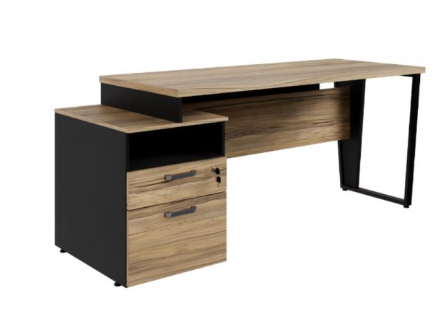 Mesa Diretiva Com Gaveteiro