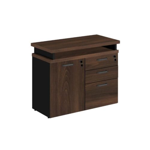 Armário 1 Porta e 3 Gavetas