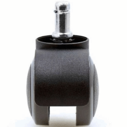 Kit Rodizio Pu Com 5 Unidades 50mm Preto