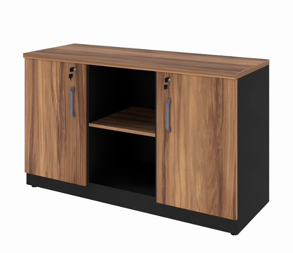 Armário Baixo Credenza Nogal