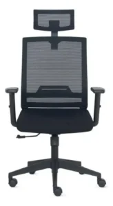 Cadeira Gir. Presidente Volt  Tela Preta