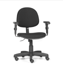 Cadeira Gir. Executiva L Sanfonado c/Braço J.Serrano